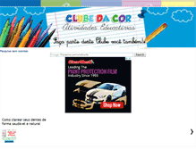 Tablet Screenshot of clubedacor.net